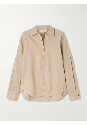 La Ligne - Ewan Cotton-flannel Shirt - Brown - xx small,x small,small,medium,large,x large