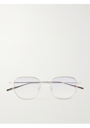 Barton Perreira - Revere Square-frame Platinum-tone Titanium Sunglasses - Silver - One size