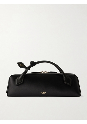 Alaïa - Le Teckle Satin Clutch Bag - Black - One size