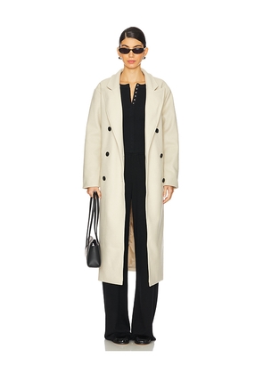 ALL THE WAYS Scarlett Coat in Beige. Size XL. Also in S.