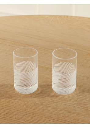 Brunello Cucinelli - Set Of Two Whisky Glasses - Neutrals - One size