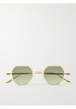 Jacques Marie Mage - Verlaine Round-frame Gold-tone Sunglasses - One size