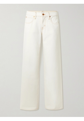 SLVRLAKE - Lexi Low-rise Wide-leg Jeans - White - 23,24,25,26,27,28,29,30,31,32