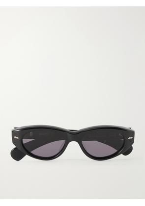 Jacques Marie Mage - Krasner Cat-eye Acetate Sunglasses - Black - One size
