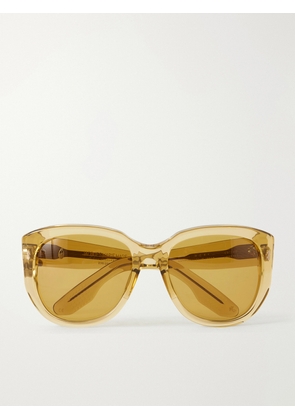 Jacques Marie Mage - Roxy Oversized Round-frame Acetate Sunglasses - Green - One size
