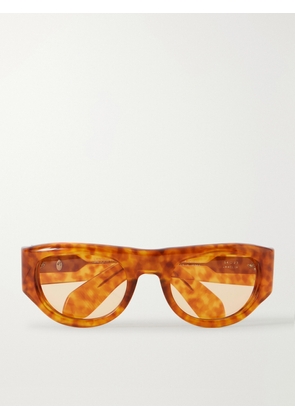 Jacques Marie Mage - D-frame Tortoiseshell Acetate Sunglasses - Brown - One size