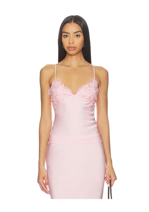 Bardot Elisan Lace Satin Camisole in Pink. Size 10. Also in 4, 2, 6, 8, 12.