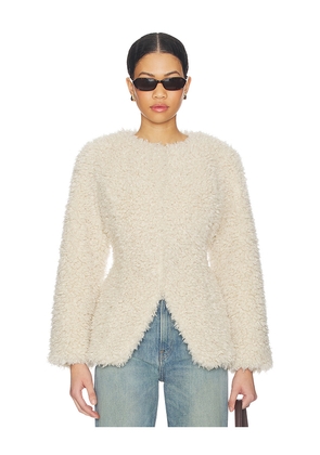 ALIGNE Daphne Borg Jacket in Cream. Size M. Also in XS.