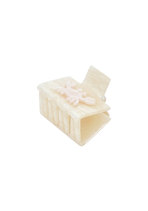 Casa Clara Pia Hair Clip in Cream.