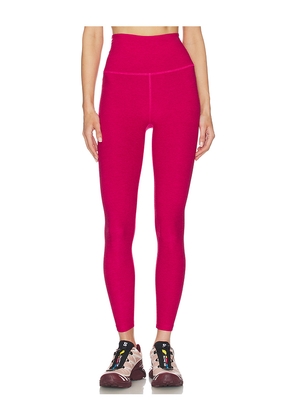 Beyond Yoga Spacedye Leggings in Fuchsia. Size L. Also in M, S, XL, XS.