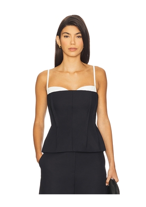 SIMKHAI Charlee Bustier Top in Black. Size 6. Also in 4.