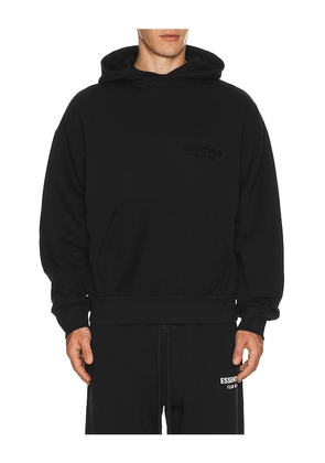 Fear of God ESSENTIALS Classic Hoodie in Black. Size L. Also in XL/1X.