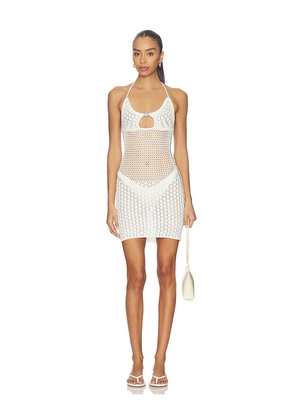 I.AM.GIA Kaci Mini Dress in White. Size L. Also in S, XXS, XS, M, XL.