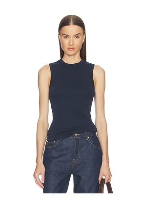 GRLFRND Muscle Tank in Navy. Size L. Also in XXS, XS, S, M, XL.