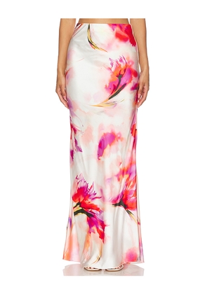 NBD Feyra Maxi Skirt in Pink. Size S. Also in L.