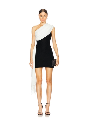 L'Academie by Marianna Jovie Mini Dress in Black,White. Size L. Also in S.