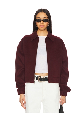 Lovers and Friends Meg Jacket in Burgundy. Size L. Also in S.