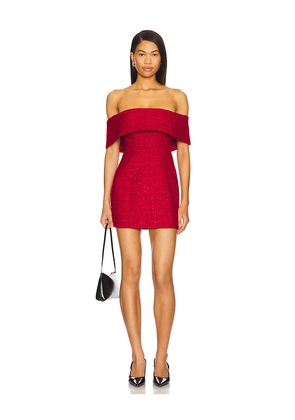 MORE TO COME Elyna Mini Dress in Red. Size M. Also in S.