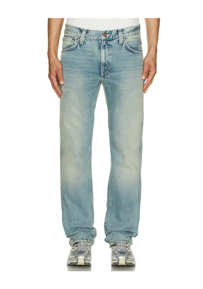 Nudie Jeans Slim Jim Jeans in Blue. Size 33. Also in 30.