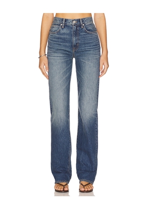 SLVRLAKE London Turn Up Straight Jeans in Blue. Size 26. Also in 29.