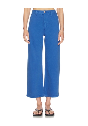 PISTOLA Penny Crop High Rise Wide Leg Jeans in Blue. Size 23. Also in 24, 25, 26, 27, 28, 29, 30, 31, 32, 33.