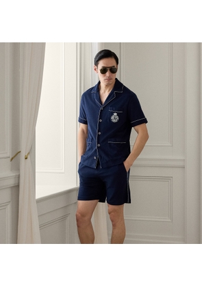 Cotton-Silk Terry Shorts