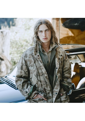 Double-Sided Camo Twill Parka