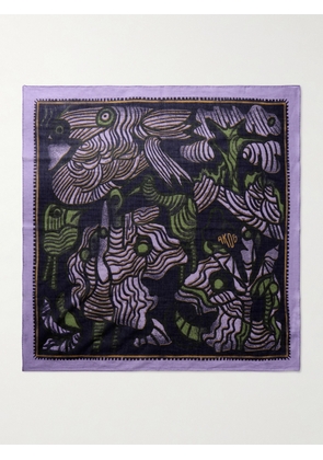 A Kind Of Guise - Bura Cotton Bandana - Men - Purple