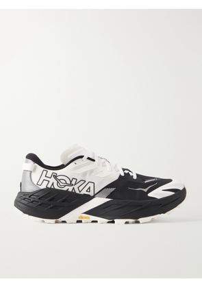 Hoka - Speedgoat 7 Rubber-Trimmed Mesh Sneakers - Men - White - US 10.5
