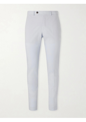 Slowear - Tapered Stretch-Cotton Trousers - Men - Blue - IT 44