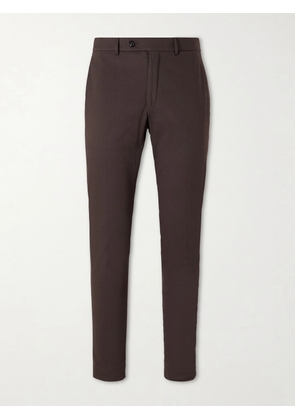 Slowear - Tapered Stretch-Cotton Trousers - Men - Brown - IT 44
