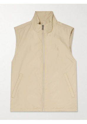 Polo Ralph Lauren - Logo-Embroidered Padded Recycled Shell Gilet - Men - Neutrals - S