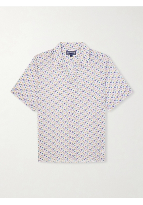 Vilebrequin - Charli Camp-Collar Printed Organic Cotton Shirt - Men - White - S