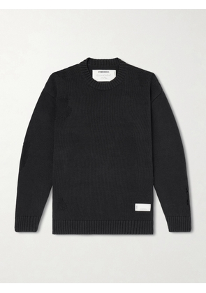 Neighborhood - Savage Cotton Crewneck Sweater - Men - Black - S