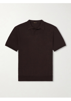 Rubinacci - Cotton Polo Shirt - Men - Brown - IT 46