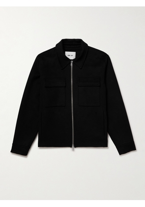 NN07 - Alban 8447 Wool-Blend Felt Jacket - Men - Black - S