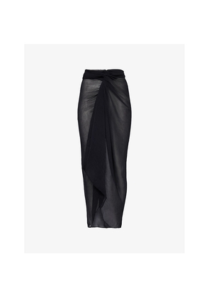 Womens Away That Day Santorini Crepe Sarong