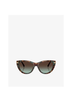 Womens Tiffany & Co Tf4253 Cat-Eye Frame Acetate Sunglasses