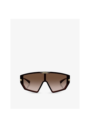 Versace Ve4461 Medusa Horizon Irregular-Frame Injected Sunglasses