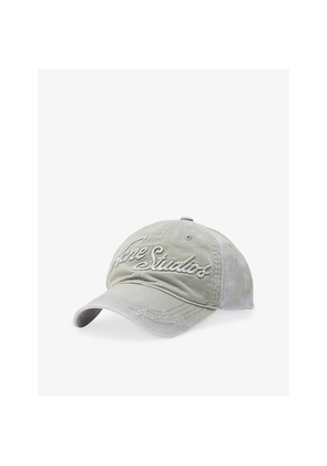 Womens Acne Studios Venice Embroidered-Logo Cotton Baseball Cap