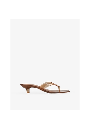 Womens Steve Madden Tracie Jelly Heeled Sandals