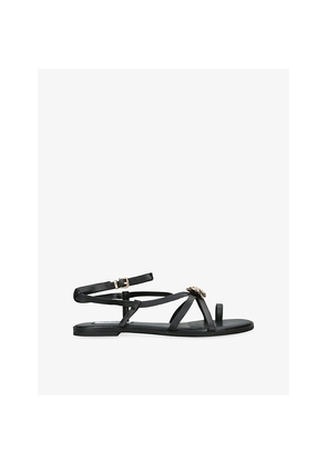 Womens Steve Madden Napa Faux-Leather Sandals