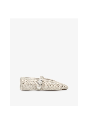 Womens Steve Madden Alara Woven Ballet Flats