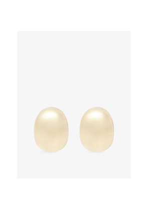 Womens Lisa Gozlan Droplet 18ct Gold-Plated Brass Earrings