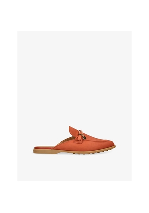 Womens TODS Loafer Leather Mules