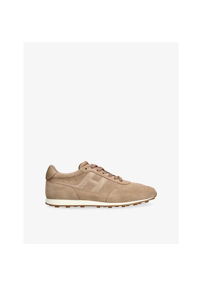 Mens Hogan Allacciato H699 Suede Trainers