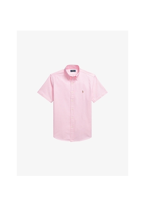 Mens Polo Ralph Lauren Logo-Embroidered Custom-Fit Cotton Shirt