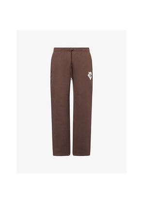 Mens The Couture Club Monogram Straight-Leg Cotton Jogging Bottoms