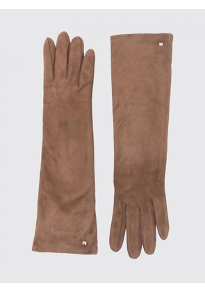 Gloves MAX MARA Woman color Leather