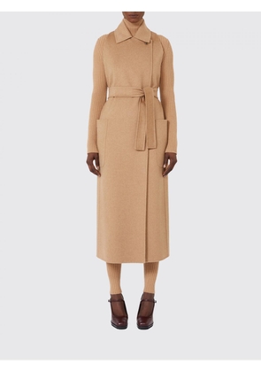 Coat MAX MARA Woman color Camel
